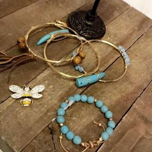 New light ink designer bracelets and brooche